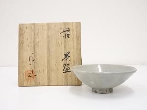 JAPANESE TEA CEREMONY / FLAT CHAWAN(TEA BOWL) / TANBA WARE / BY SHINSUI ICHINO